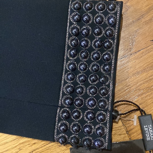 Tahari suit 0P petite navy New - Picture 5 of 12